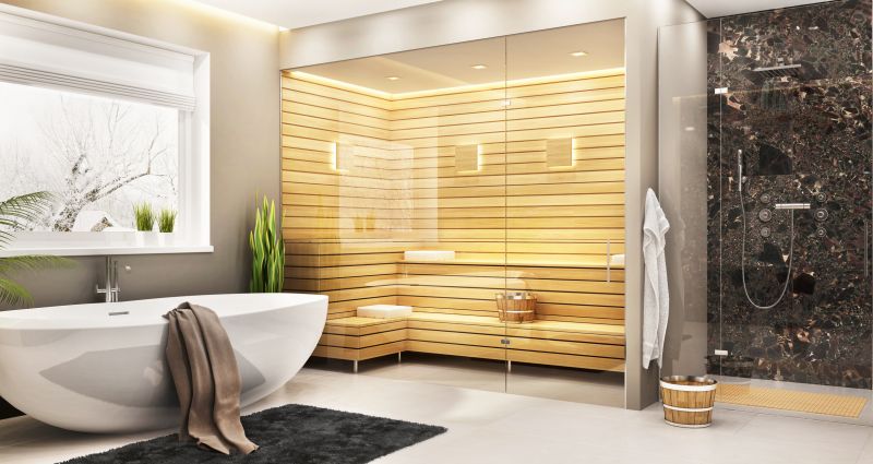 Spa-Style Shower with Seating